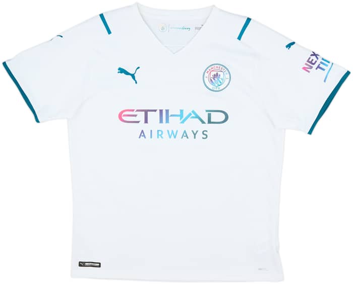2021-22 Manchester City Away Shirt João Cancelo #27 - 8/10 - (L)