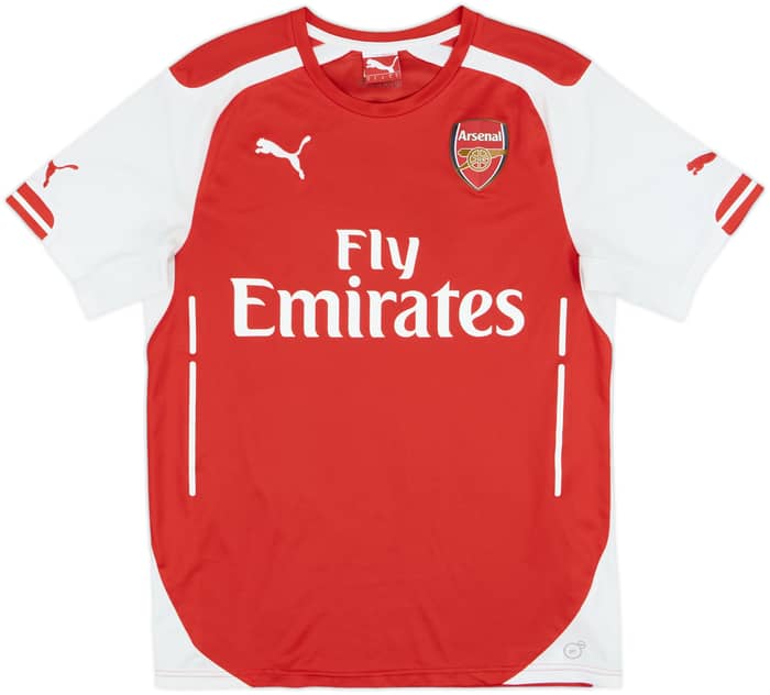 2014-15 Arsenal Home Shirt S.Cazorla #19 - 9/10 - (S)