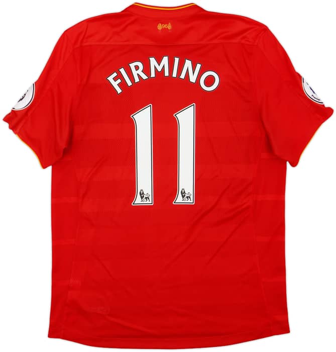 2016-17 Liverpool Home Shirt Firmino #11 - 7/10 - (L)