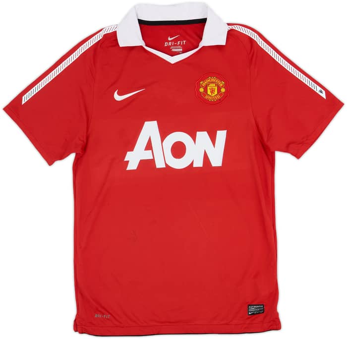 2010-11 Manchester United Home Shirt Giggs #11 - 6/10 - (S)