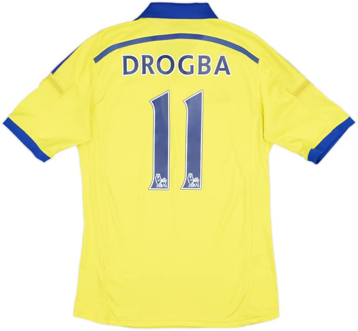 2014-15 Chelsea Away Shirt Drogba #11 - 8/10 - (S)