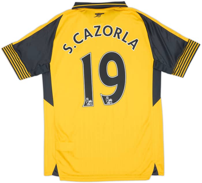 Camiseta de visitante del Arsenal 2016-17 S.Cazorla #19 - 9/10 - (M)
