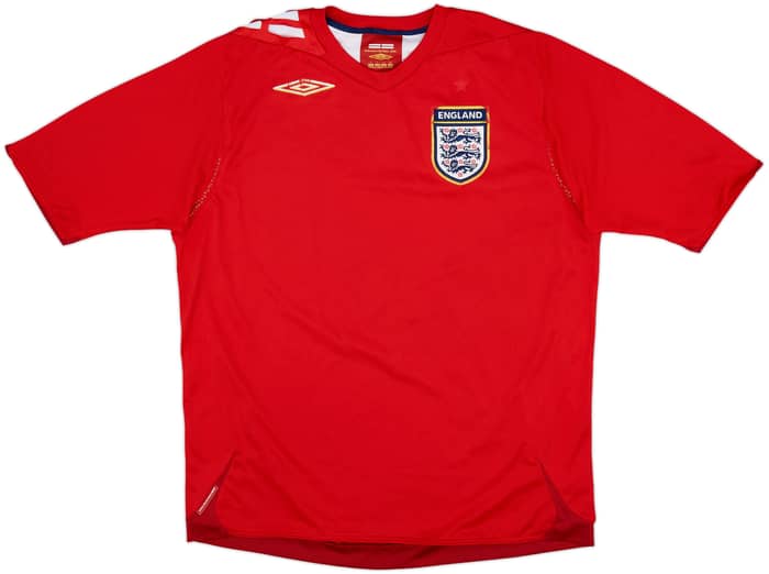 2006-08 England Away Shirt - 4/10 - (L)