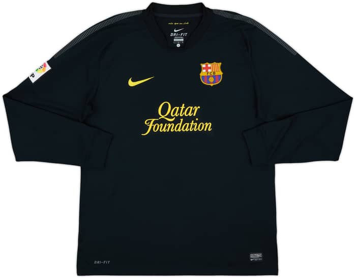 2011-12 Barcelona Away L/S Shirt Messi #10 - 10/10 - (L)