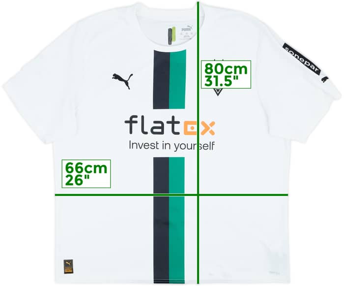2022-23 Borussia Monchengladbach Home Shirt - 9/10 - (XXL)