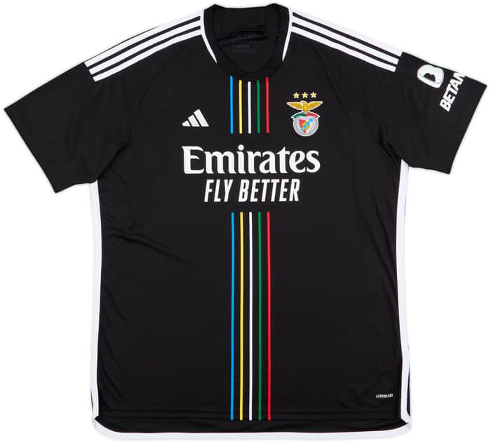2023-24 Benfica Away Shirt - 10/10 - (XXL)