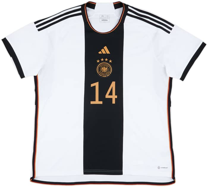 2022-23 Germany Home Shirt Musiala #14 - 10/10 - (XXL)