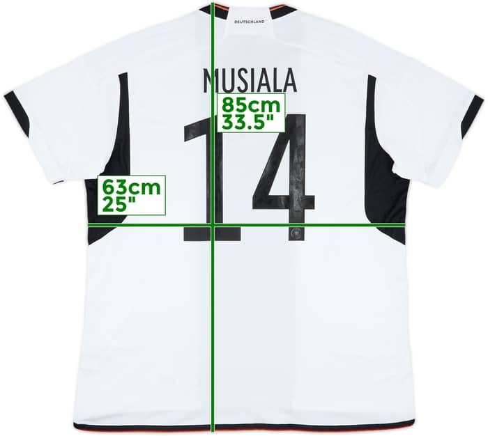 2022-23 Germany Home Shirt Musiala #14 - 10/10 - (XXL)