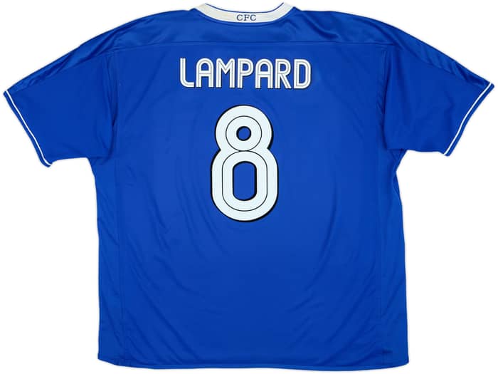 2003-05 Chelsea Home Shirt Lampard #8 - 7/10 - (XXL)
