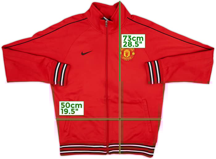 2011-12 Manchester United Nike Track Jacket - 8/10 - (M)