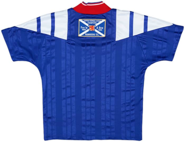 1992-94 Rangers Home Shirt - 8/10 - (M.Boys)