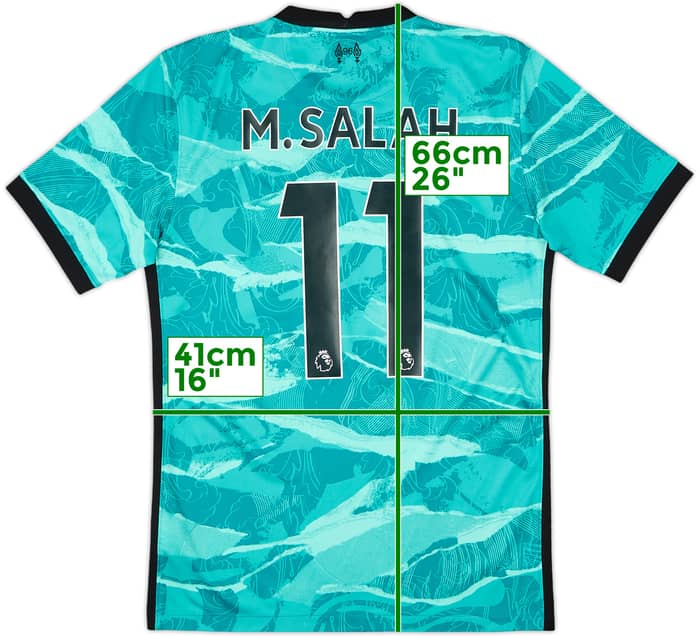 2020-21 Liverpool Away Shirt M.Salah #11 - 10/10 - (S)