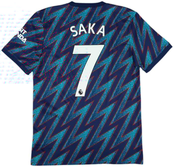 2021-22 Arsenal Third Shirt Saka #7 - 10/10 - (S)