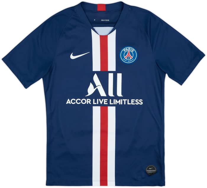 2019-20 Paris Saint-Germain Home Shirt Mbappe #7 - 8/10 - (S)