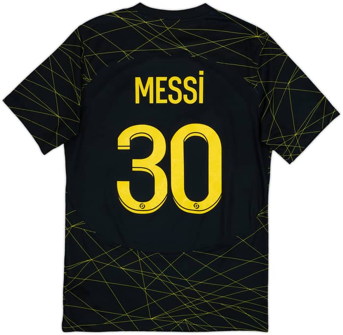 2022-23 Paris Saint-Germain Fourth Shirt Messi #30 - 7/10 - (S)