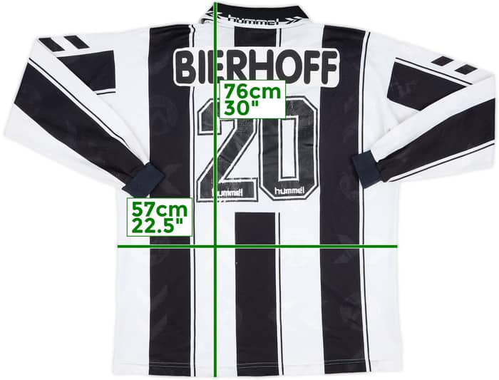 1995-96 Udinese Home L/S Shirt Bierhoff #20 - 5/10 - (XL)