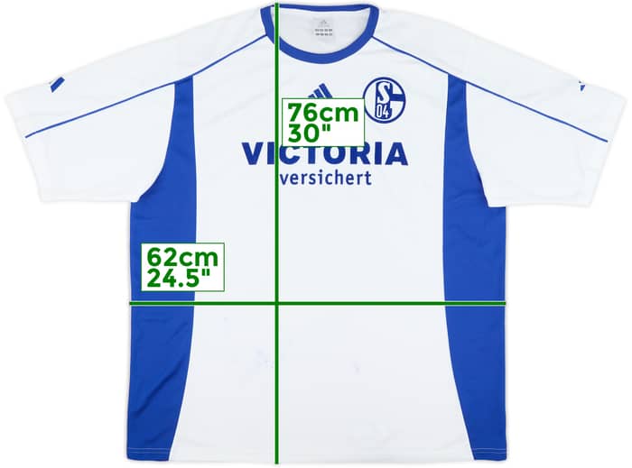 2003-04 Schalke adidas Training Shirt - 7/10 - (L)