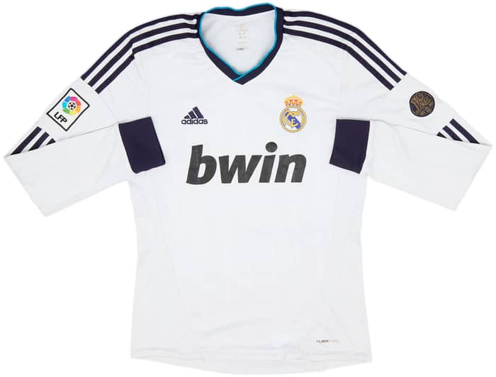 2012-13 Real Madrid Home L/S Shirt Prince #27 - 5/10 - (S)
