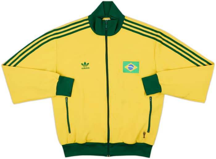 2006-07 Brazil adidas Originals Retro Track Jacket - 6/10 - (L)