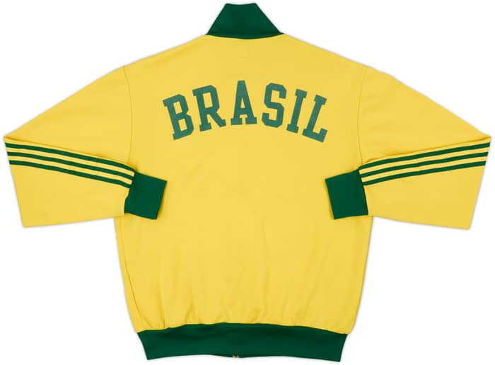 2006-07 Brazil adidas Originals Retro Track Jacket - 6/10 - (L)
