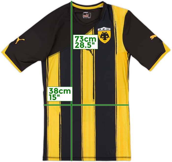 2011-12 AEK Athens Authentic Away Shirt - 10/10 - (M)