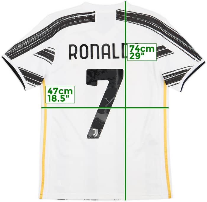 2020-21 Juventus Home Shirt Ronaldo #7 - 8/10 - (S)
