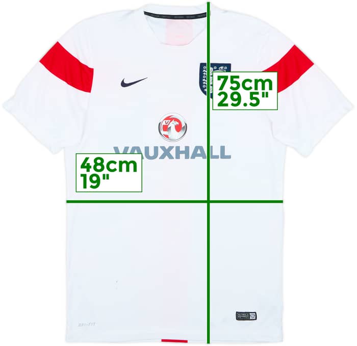 2014-15 England Nike Training Shirt - 7/10 - (L)