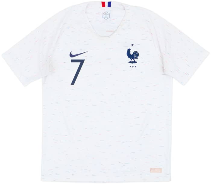 2018 France Away Shirt Griezmann #7 - 8/10 - (M)