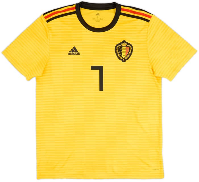 Camiseta de visitante de Bélgica 2018-19 De Bruyne #7 - 8/10 - (L)