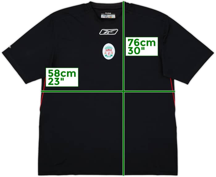 2003-04 Liverpool Reebok Training Shirt - 6/10 - (XL)