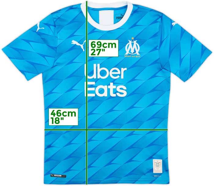2019-20 Olympique Marseille Away Shirt - 9/10 - (S)