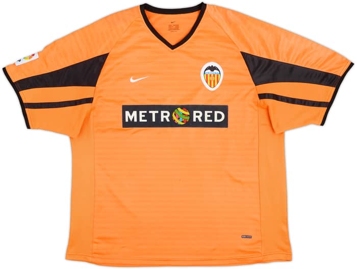 2001-02 Valencia Away Shirt Aimar #21 - 7/10 - (L)