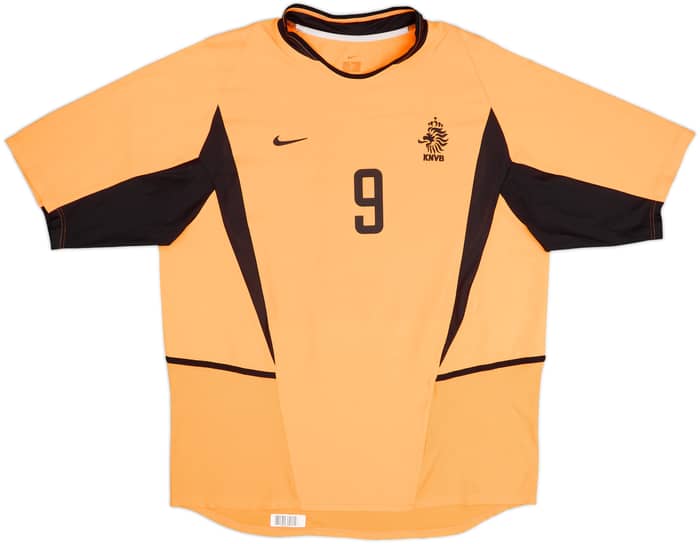 2002-04 Netherlands Home Shirt V.Nistelrooy #9 - 7/10 - (XL)