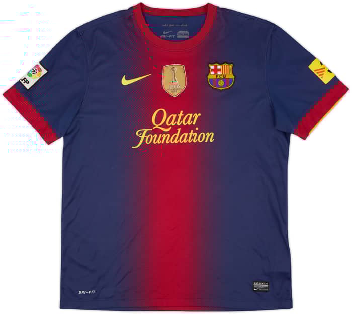 2012-13 Barcelona Home Shirt Messi #10 - 4/10 - (L)