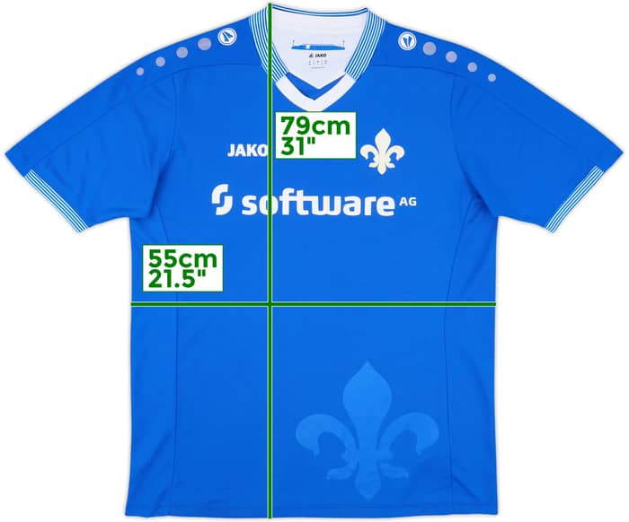 2015-16 SV Darmstadt 98 Home Shirt - 7/10 - (L)