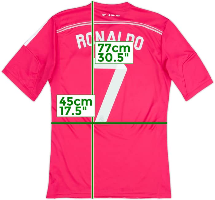 2014-15 Real Madrid Away Shirt Ronaldo #7 - 8/10 - (M)