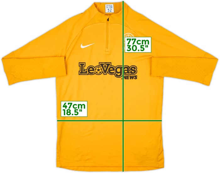 2022-23 Inter Milan Nike 1/4 Zip Drill Top - 4/10 - (M)