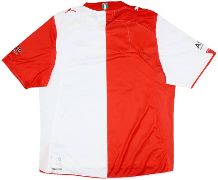 2009-10 Feyenoord 'Squad Signed' Home Shirt - 5/10 - (L)