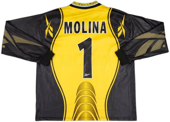 1998-99 Atletico Madrid GK Shirt Molina #1 - 9/10 - (M)