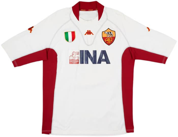 2001-02 Roma Away Shirt Totti #10 - 6/10 - (XXL)