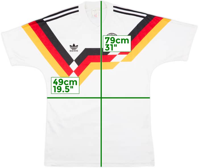 1988-90 West Germany Home Shirt - 8/10 - (S)