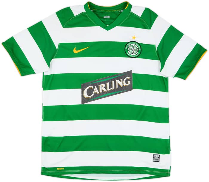 2008-10 Celtic Home Shirt Nakamura #25 - 6/10 - (M)