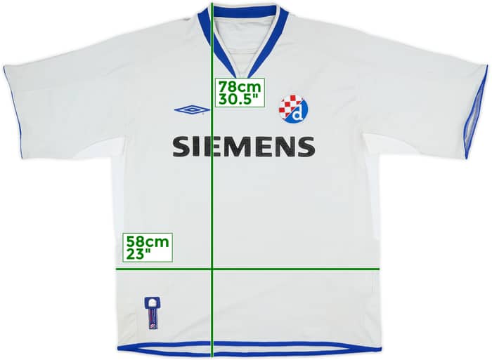 2006-07 Dinamo Zagreb Away Shirt - 8/10 - (XL)