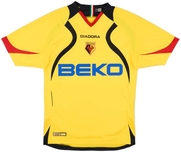 2007-08 Watford Home Shirt - 8/10 - (S)