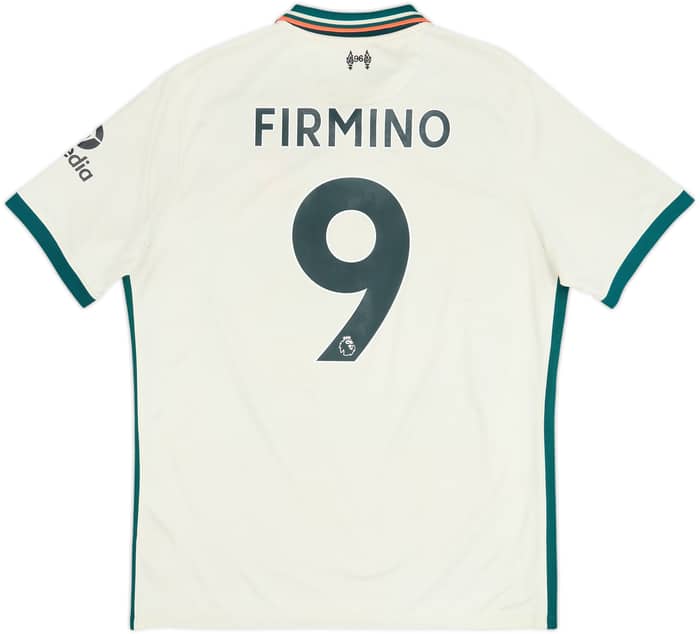 2021-22 Liverpool Away Shirt Firmino #9 - 8/10 - (L)