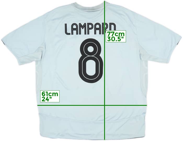 2005-06 Chelsea Away Shirt Lampard #8 - 5/10 - (3XL)