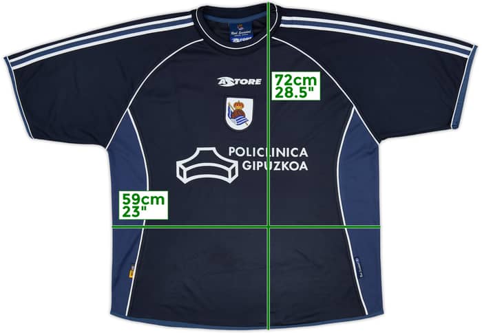 2004-05 Real Sociedad Player Issue Astore Training Shirt #21 - 7/10 - (XL)