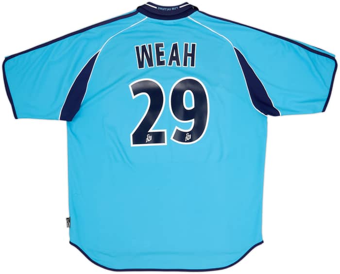 2000-01 Olympique Marseille Away Shirt Weah #29 - 7/10 - (XL)