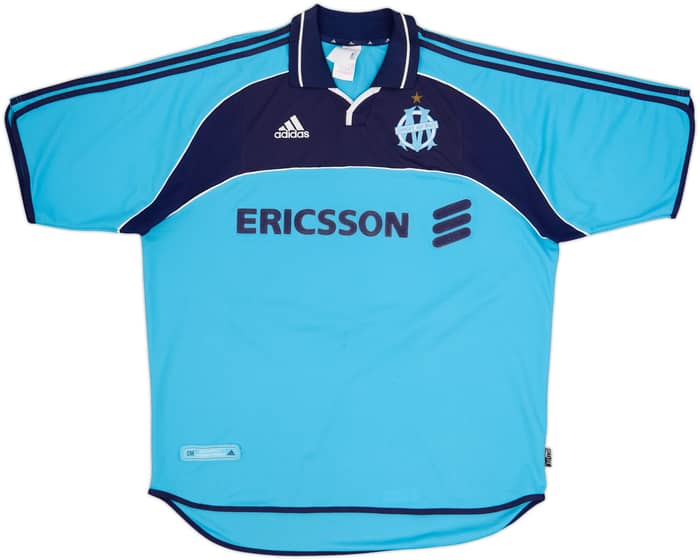 2000-01 Olympique Marseille Away Shirt Weah #29 - 7/10 - (XL)