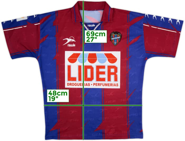 1996-97 Levante Home Shirt - 8/10 - (M/L)